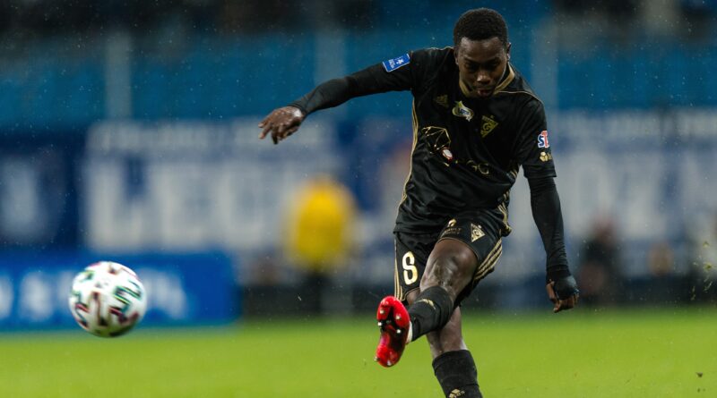 Alasana Manneh scores Gornik winning goal over Arka Gdynia
