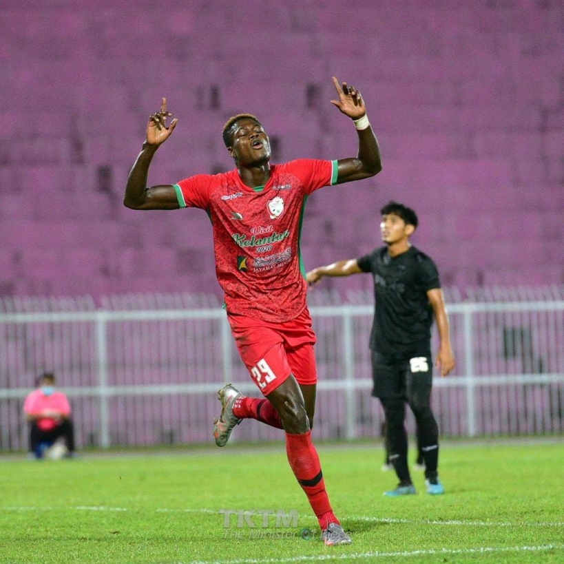 Gassama's goal end Kelantan winless run in Malaysian League