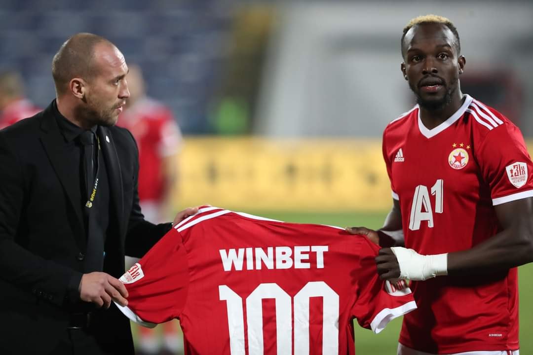 Ali Sowe guides CSKA Sofia to victory in 100th appearance