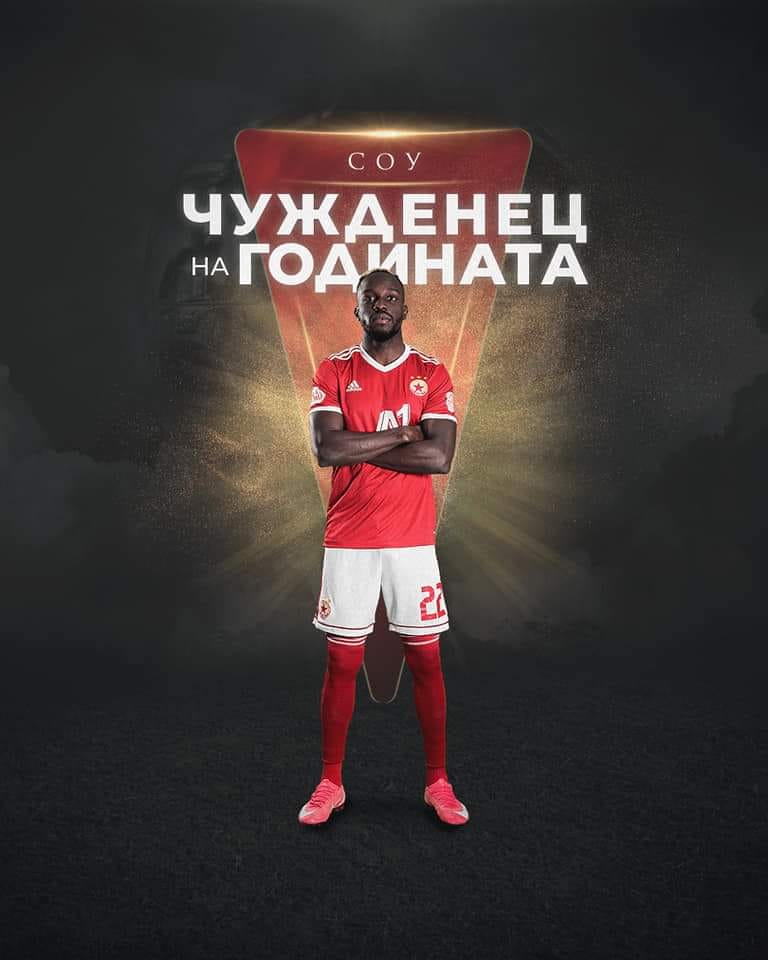 Ali Sowe voted Foreign-based player of the Year