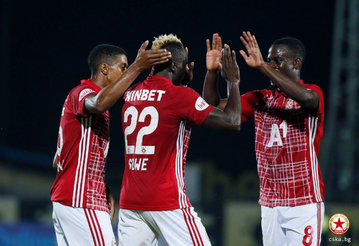 Ali Sowe scores 40th club goal for CSKA Sofia