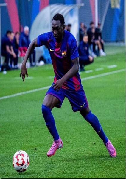 Drammeh scores for FC Barcelona Juenil B in triumph over CD Vilassar de Dalt
