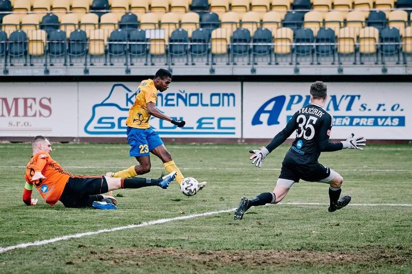 Alieu Fadera scores brace in FK Pohronie winter friendly win