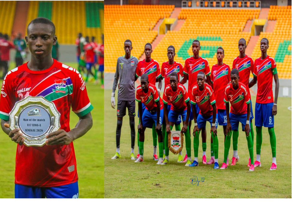 WAFU-A U-17 Africa Cup of Nations: Gambia demolish Sierra Leone 4-1 as Alieu Saine notches brace