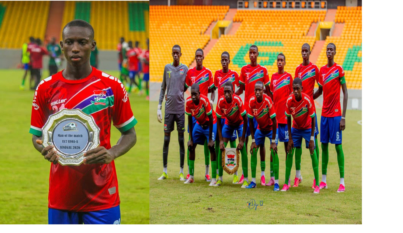 WAFU-A U-17 Africa Cup of Nations: Gambia demolish Sierra Leone 4-1 as Alieu Saine notches brace