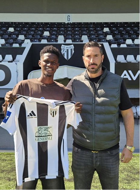Amadou Camara signs for FC Mura in Slovenia