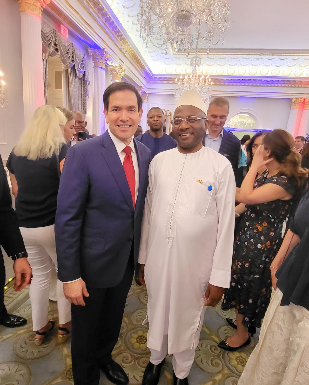 Ambassador Bah meets U.S. Secretary of State Rubio  