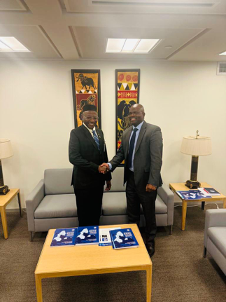 Ambassador Bah holds talks with IMF Executive Director