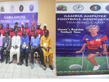 Gambia launches first-ever Amputee Female Football Association Team