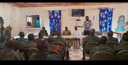 DLEAG holds Anti-drug outreach at Farafenni barracks