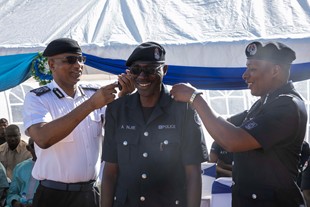 Anti-crime command decorates 25 newly promoted officers in Brufut