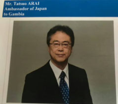 Outgoing Japanese ambassador hails Gambia-Japan relations