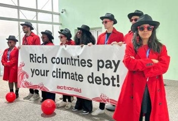 New ActionAid report reveals rich polluting countries owe Africa US$36tn in climate debt