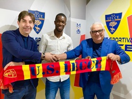 Assan Ceesay signs for Italian Serie A side Lecce