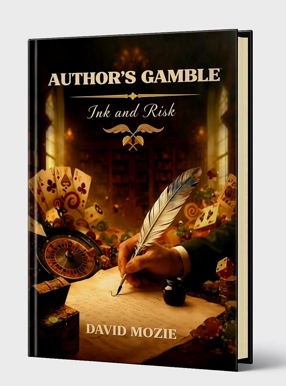 UK Author David Mozie unleashes Author’s Gamble: Ink and Risk