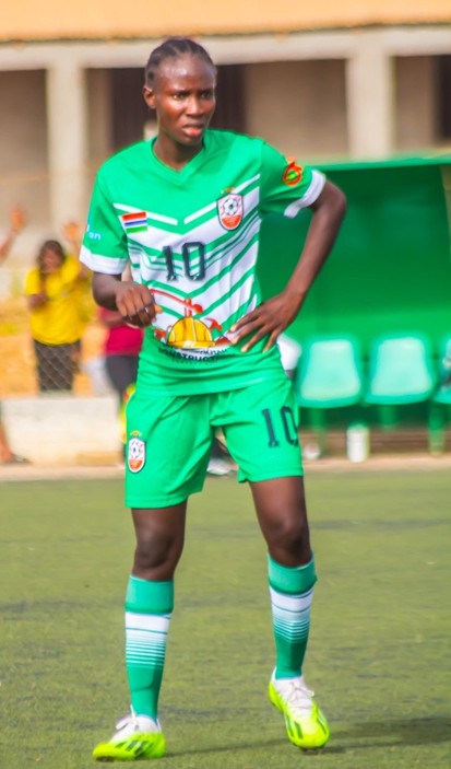  Awa K. Darboe shines for TMT FC against Gambia Immigration FC