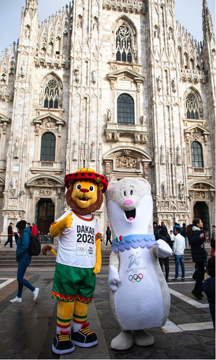 Ayo carries Dakar Youth Olympic Games Spirit to Milan as championship looms
