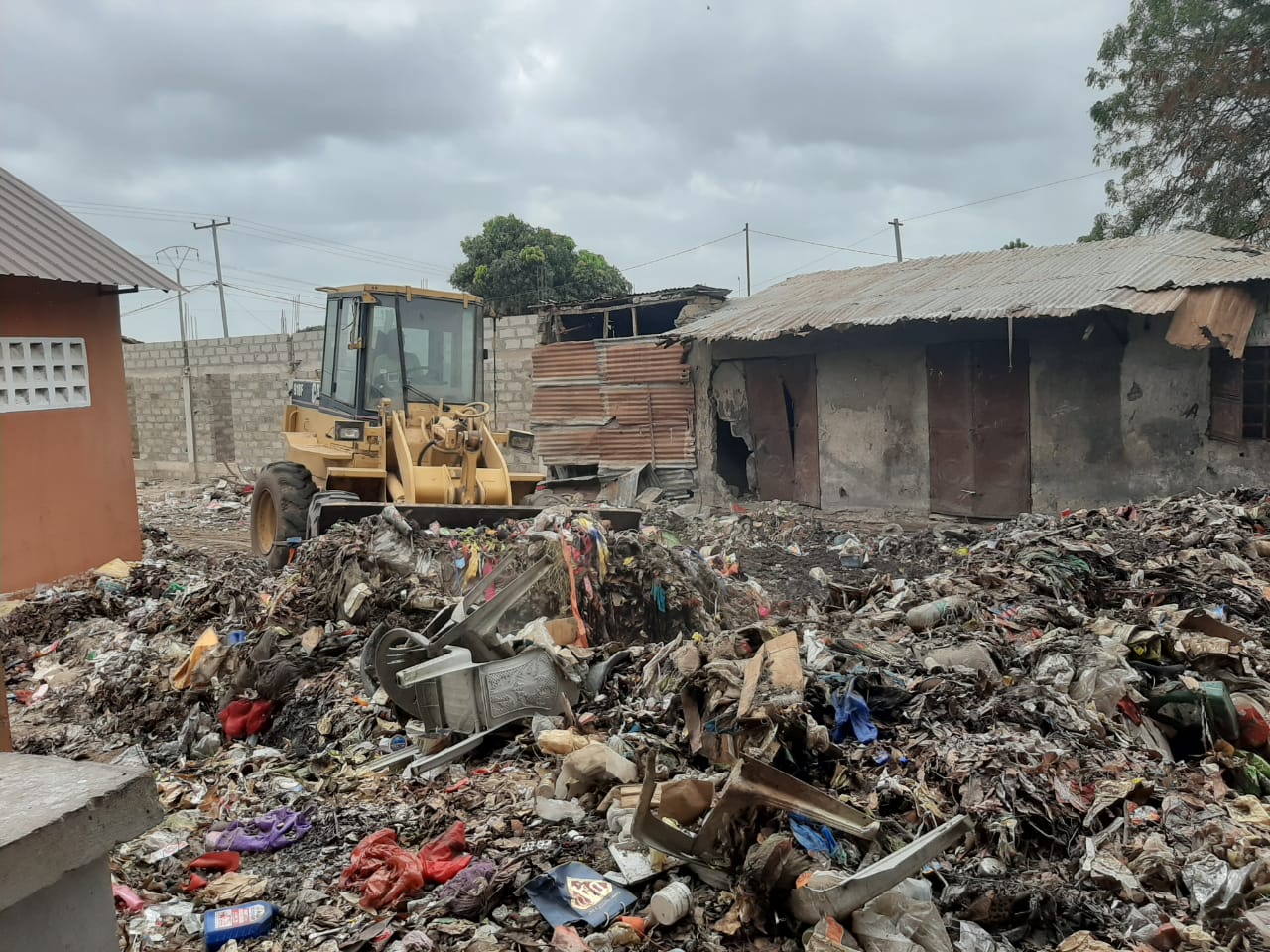 BAC conducts cleansing exercise at Nema Kunku market