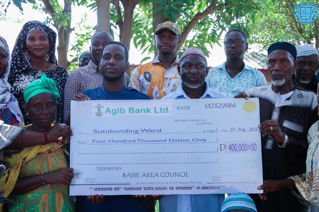 BSAC allocates D400,000 to complete Sutukonding Community Clinic