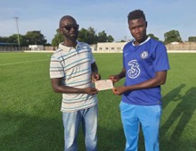 Brikama Sports Committee presents prizes to League winners, runners-up