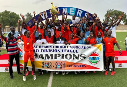 Baalor Sarr FC clinch WCR 3rd Division League trophy