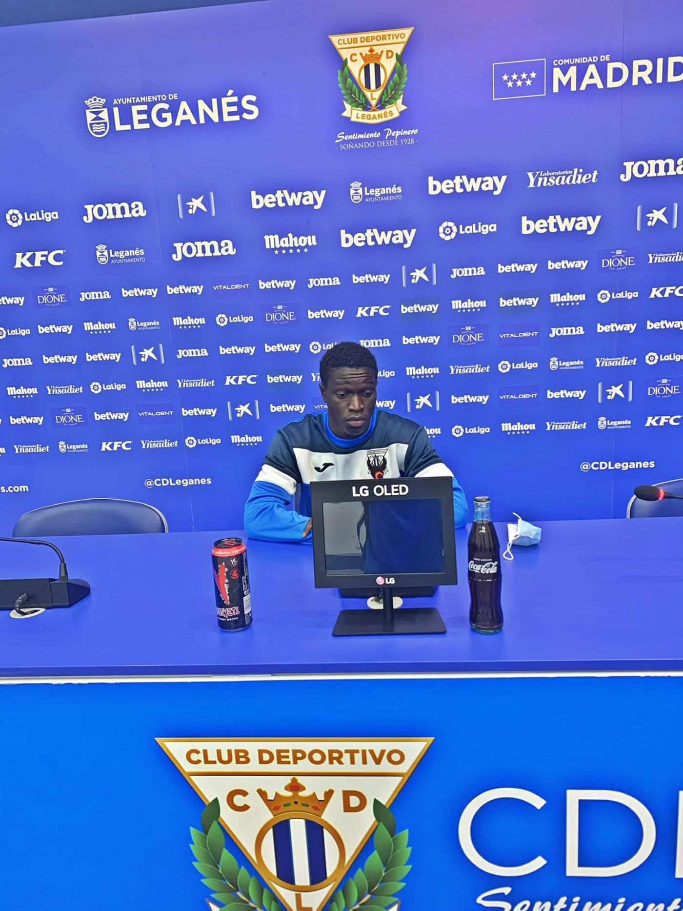 Gambian midfielder Babucarr Boye signs for Spanish club CD Leganes