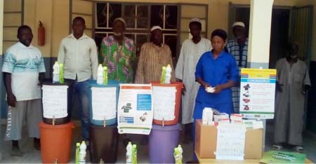Concerned Citizens donate sanitary items to Bakang community