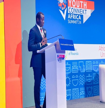 Gambian youths, Minister Badjie in Rwanda for Youth Connekt