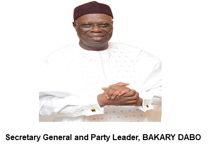 Gambia For All  What We Care Most About: Summary Manifesto Encapsulating Our Party’s Platform of Principles and Policies