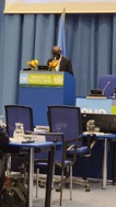 DLEAG boss addresses session of Commission of Narcotics Drugs