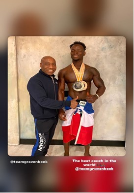 Gambian-born Bakary Sarr qualifies for Natural Bodybuilding World Championship