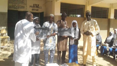 Bakau community gives computers worth D300,000 to Upper Basic School