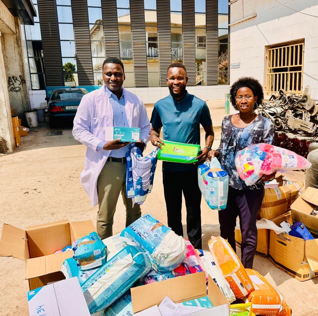 Banjul North Constituency office donates medical supplies to EFSTH