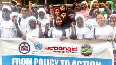 Banjul youth demand jobs, career guidance, better sports facilities