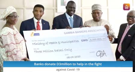 Bankers’ Association gives D3m to fight covid-19