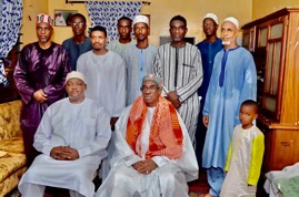Le Khalifat de Bansang reçoit le Président Barrow