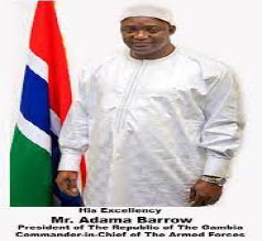 Barrow hails 2025 gains, urges peaceful politics in election year