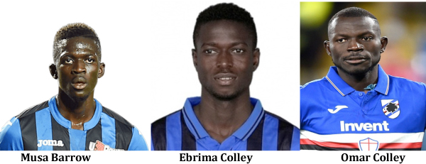 Gambian players in Italy set for new Serie A campaign
