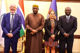 Barrow, EU Ambassador discuss future projects