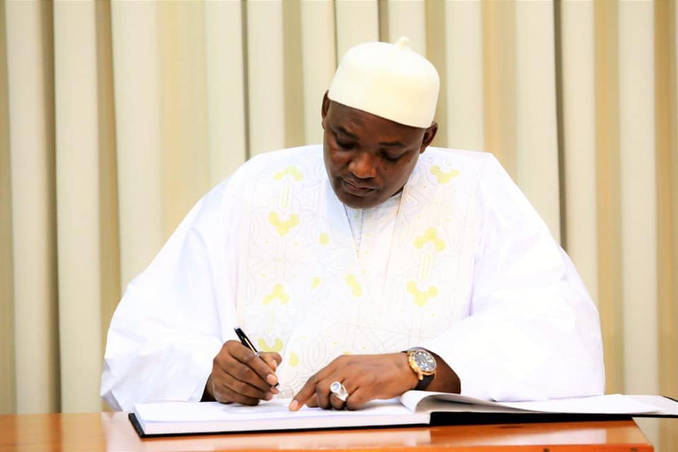 Barrows signs Access to Information Bill into law