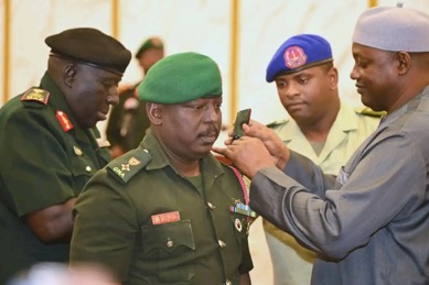 Barrow promotes 10 senior GAF officers