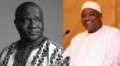 Barrow attacks Madi Jorbateh, says he wants to set country on fire