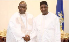 Senegalo-Gambia chair commends Barrow, urges mutual maintenance of peace