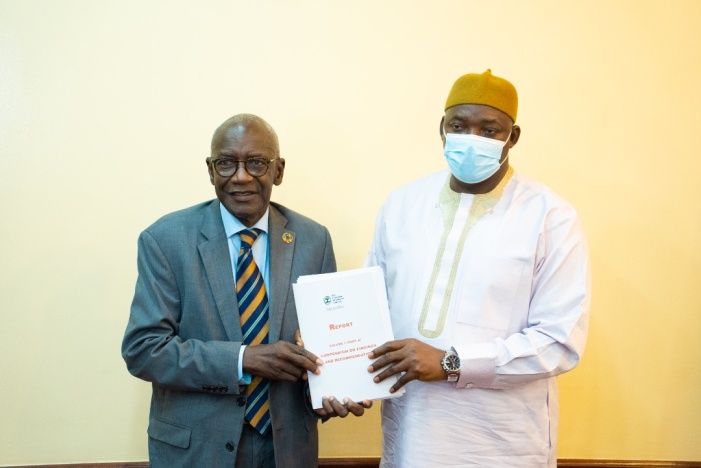 Barrow receives TRRC with promise to ensure justice