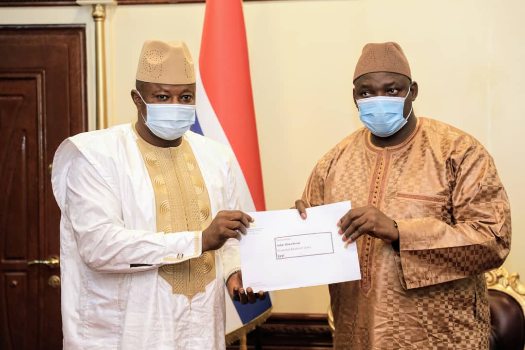 Barrow receives special envoy, Botche Cande 