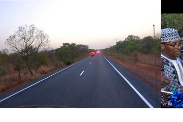 Le président Barrow inaugure la Route de Kiang West ; coût des travaux : 1.2 milliards de dalasis