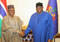 Barrow congratulates Nigeria