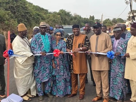 Barrow inaugurates 12km roads project in Madiana