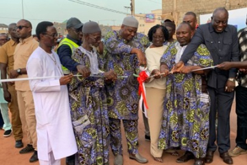 OIC legacy lives on as Barrow inaugurates 50km Urban Roads Project in Brufut
