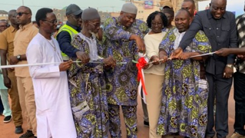 OIC legacy lives on as Barrow inaugurates 50km Urban Roads Project in Brufut